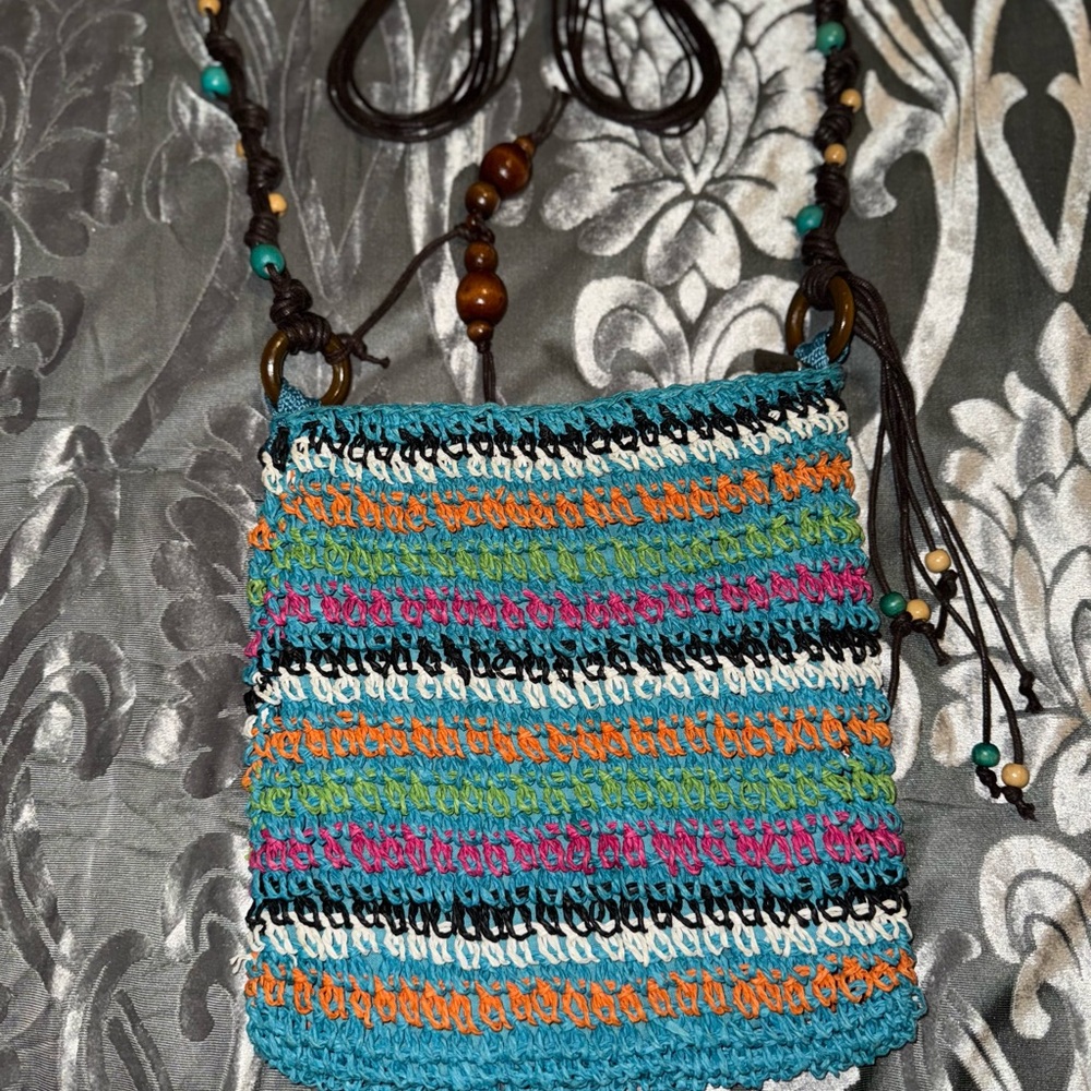 Like New Sand and Sun Portola Stripe Bag